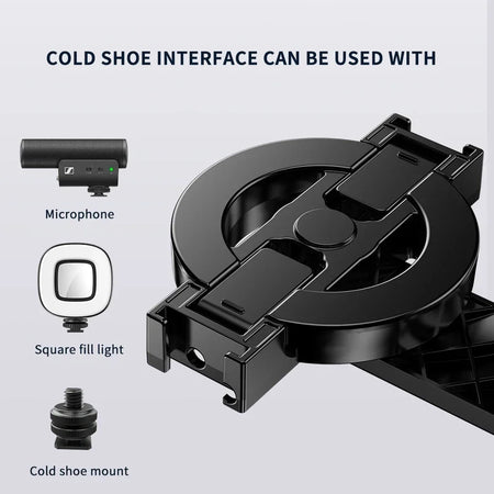 Magnetic Selfie Stick Tripod With Bluetooth Remote &ndash; Slim