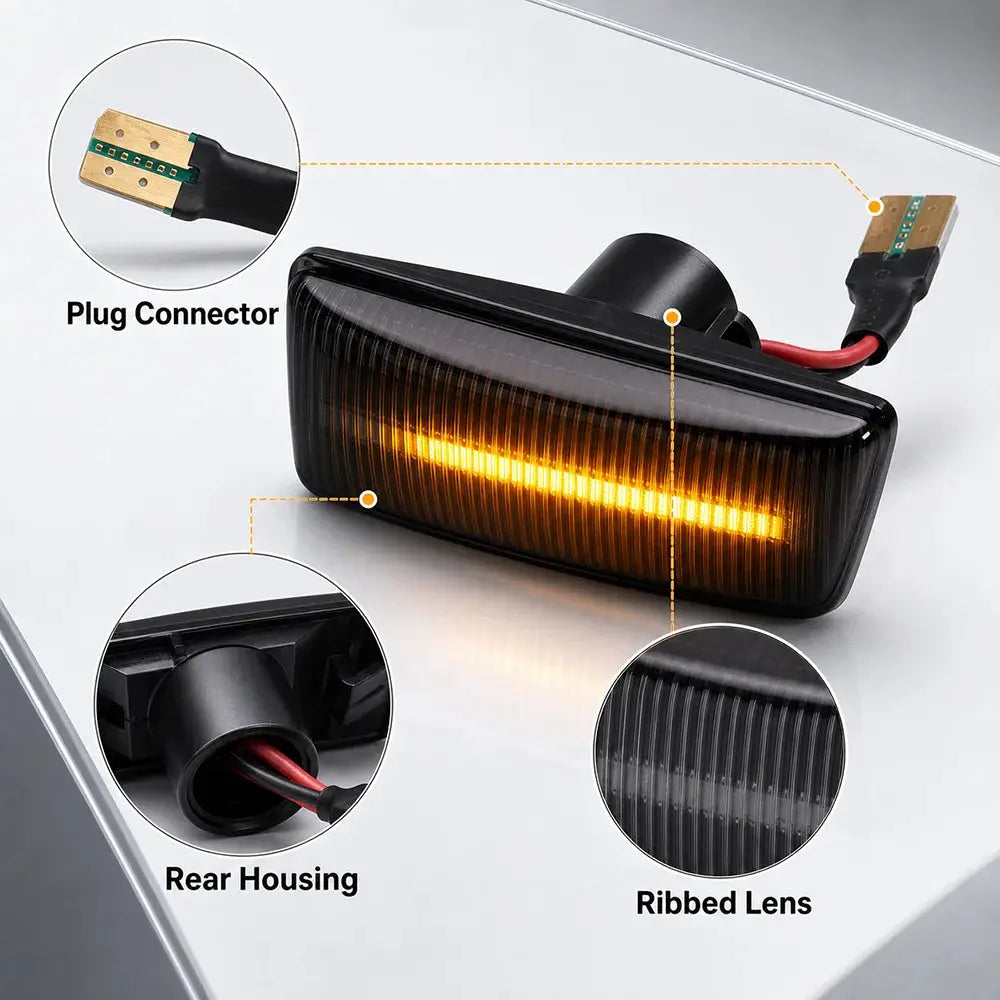 Side Marker Turn Signal Light for Opel Astra H Corsa D Insignia Zafira B by InterCyprus Trading Ltd