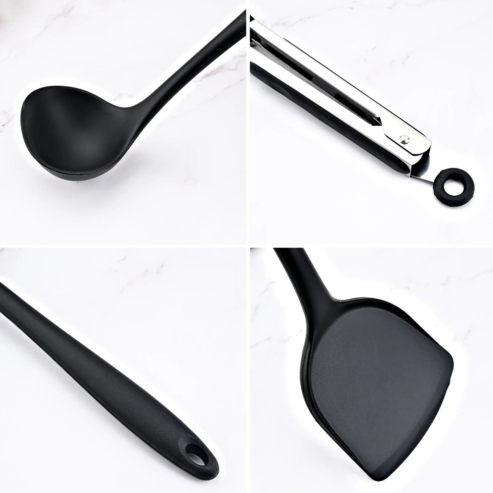 Silicone Kitchenware Cooking Set &ndash; Eco-Friendly Non-Stick Utensils