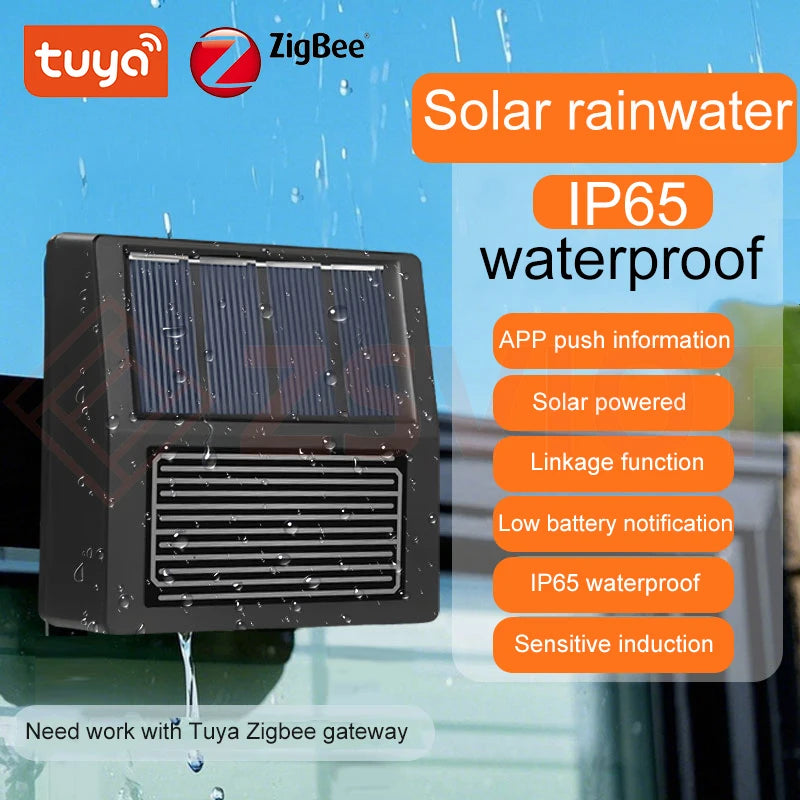 Tuya Zigbee Rain Sensor With Light Detector &ndash; IP65 Outdoor Zigbee version