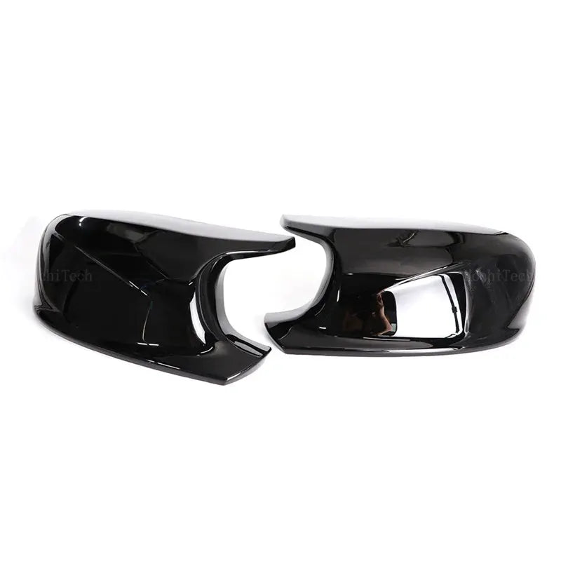 M Style Look Rearview Mirror Cover Cap Carbon Fiber Look Black for BMW X3 F25 X1 E84 Pre-LCI 2010 2011 2012 2013 Case by InterCyprus Trading Ltd