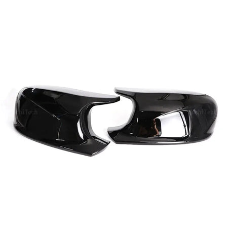 M Style Look Rearview Mirror Cover Cap Carbon Fiber Look Black for BMW X3 F25 X1 E84 Pre-LCI 2010 2011 2012 2013 Case by InterCyprus Trading Ltd