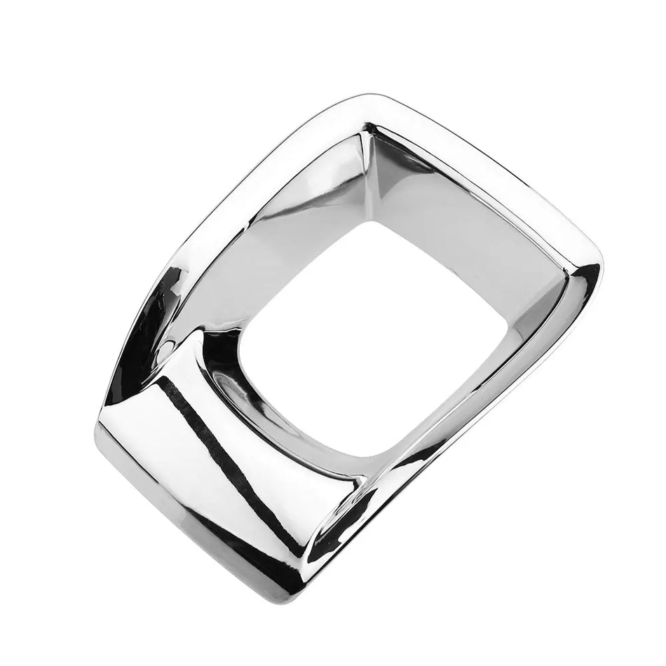 Pavarų perjungimo rankenėlės dangtelis Peugeot 2008 automatinės pavarų dėžės panele chromo lipdukas 2014-2017