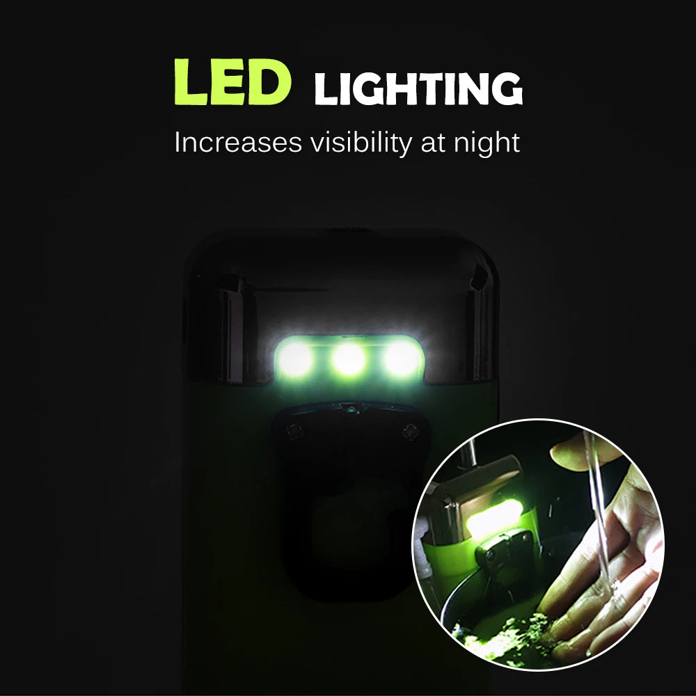 Portable Mini Oxygen Pump &ndash; 3-In-1 Inductive USB Lighting