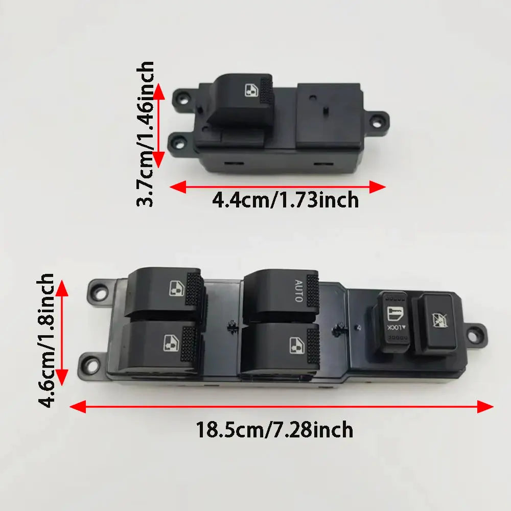 Electric Window Switch W01 W02 Replacement For Changan CS35 by InterCyprus Trading Ltd