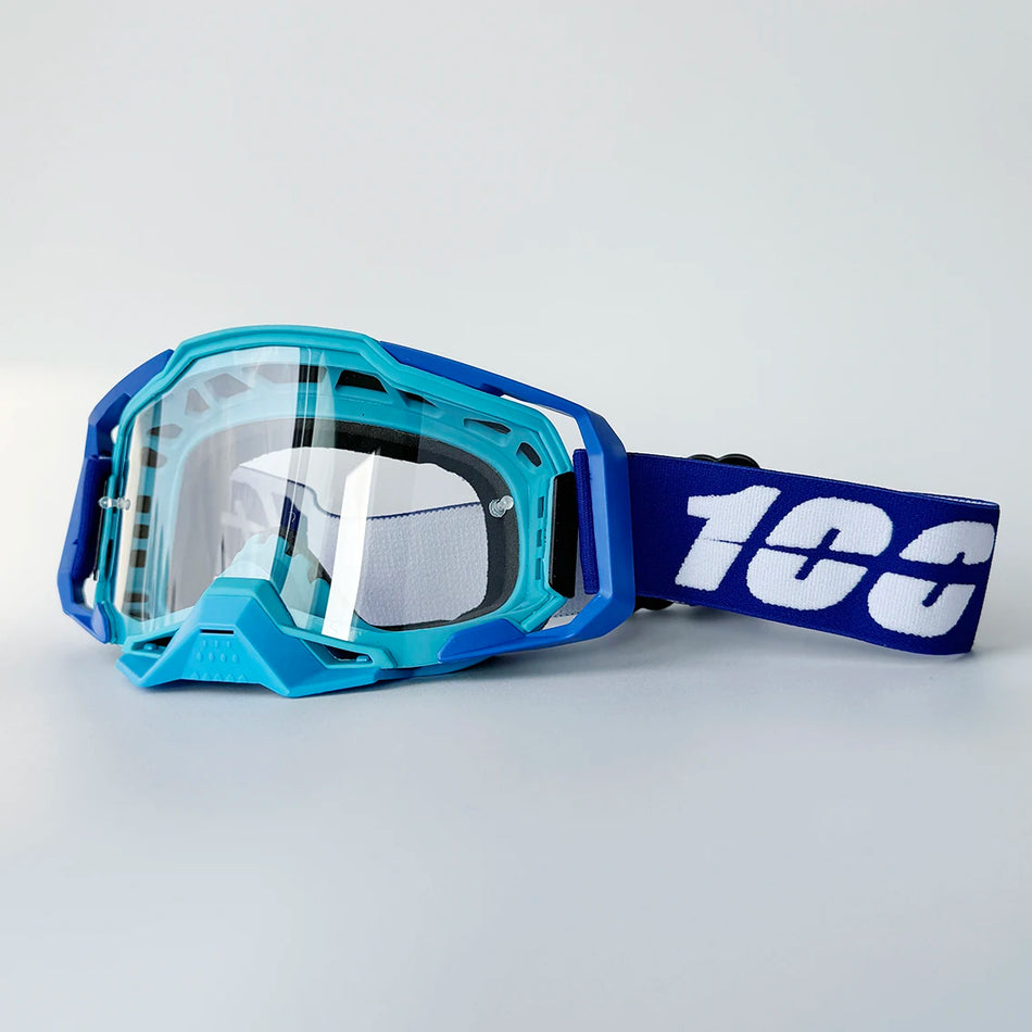 Unisex-moottoripyöräaurinkolasit motocross-lasit maastopyöriin