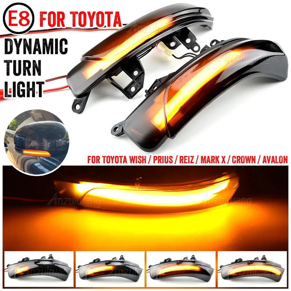 LED Mirror Turn Signal Lights For Toyota Avalon Crown Prius by InterCyprus Trading Ltd