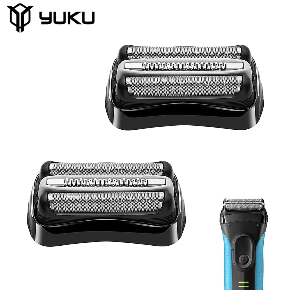 YUKU 32B Replacement Shaver Head for Braun Series 3 Models