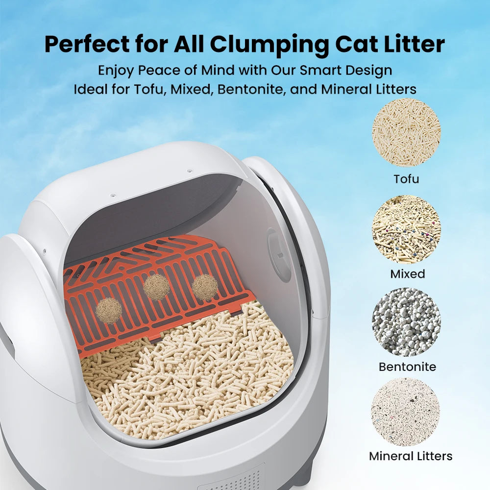 Smart Self Cleaning Cat Litter Box EU Plug Pro &ndash; Odor Guard