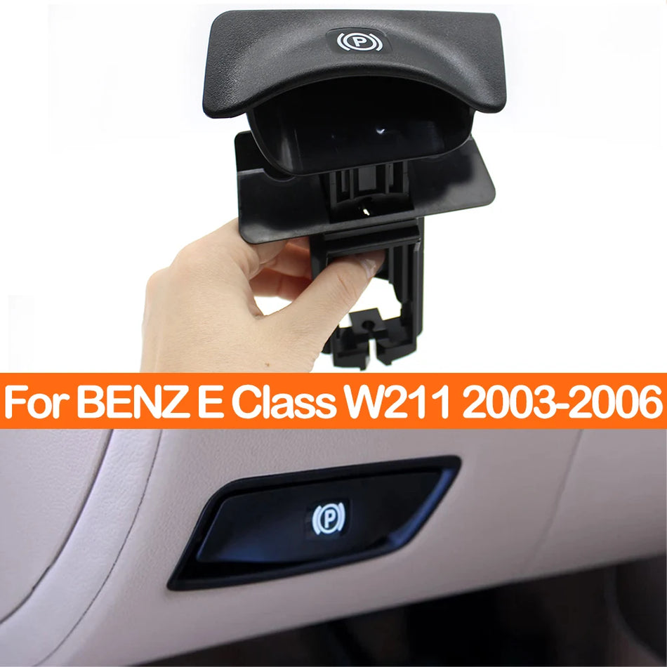 Hand Parking Brake Lever Switch PC and ABS for Mercedes-Benz E-Class W211 2003-2009