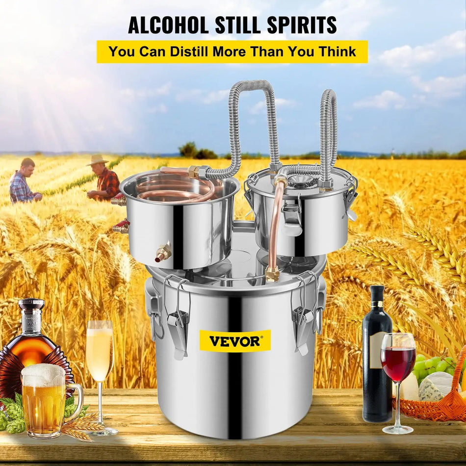 50L Alcohol Distiller Moonshine Stainless Steel