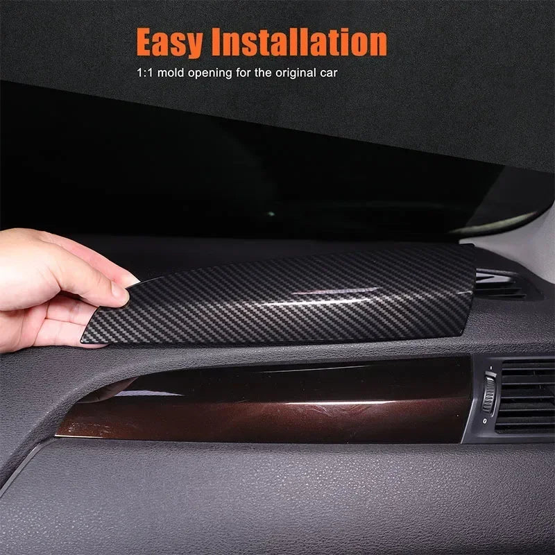 BMW X3 X4 F25 F26 2011 a 2017 Consolle Centrale in Fibra di Carbonio