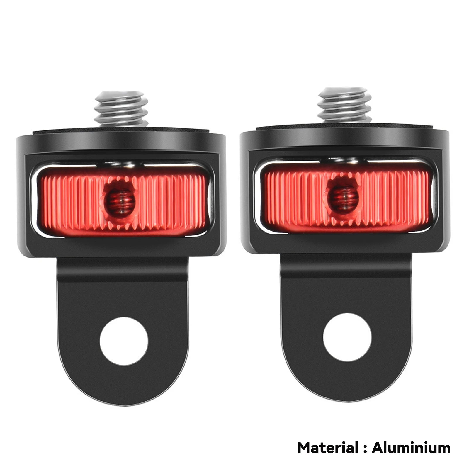 1/4 Inch Screw Tripod Adapter 360 Rotating Mount Holder for GoPro &amp; DJI Cameras 2 PCS Aluminium 1 / CHINA