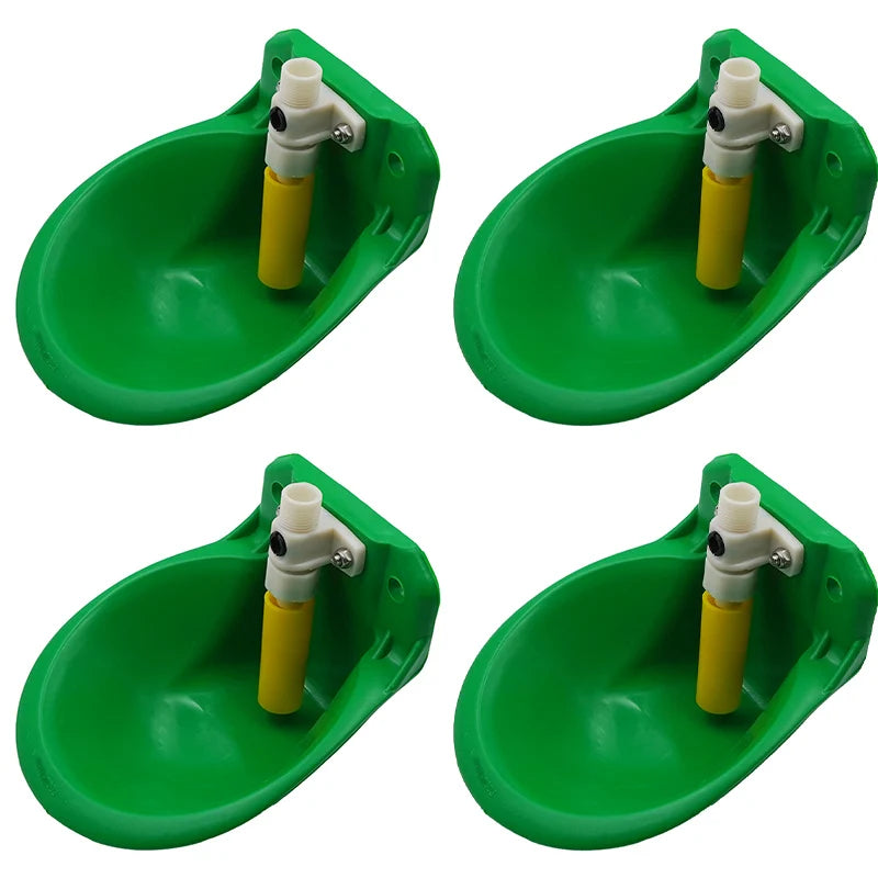 Livestock Drinker Bowl For Sheep &ndash; Bronze Valve Durability Plastic valves bowl / 4PCS