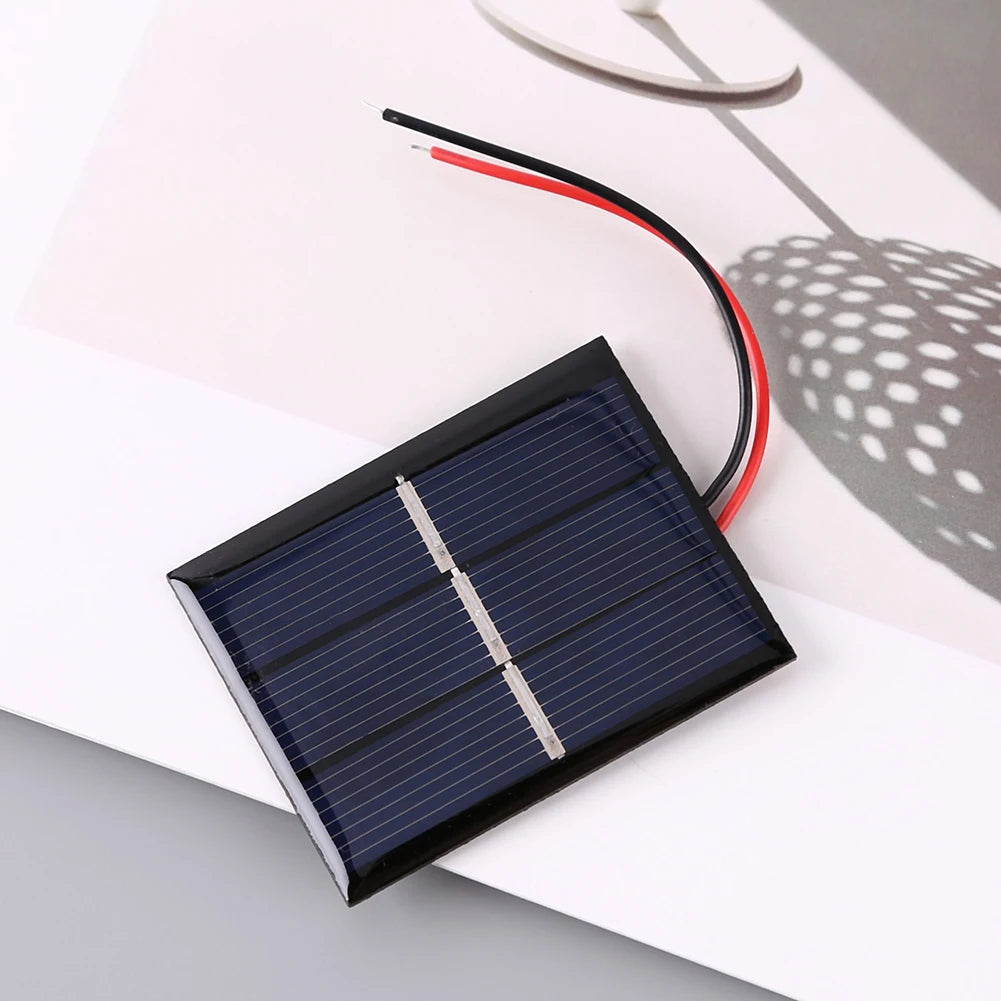 0.4W 1.5V Panou Solar Epoxidic din Polisilicon cu Fir Mini Sistem Solar ...