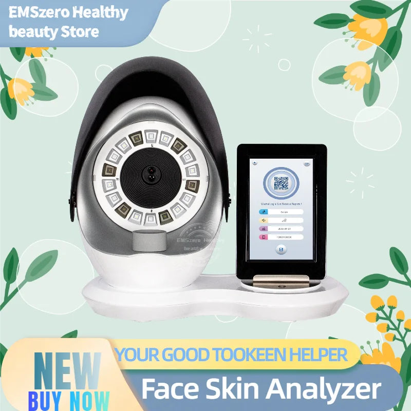 Analisador de Pele Aisia 3D Smart Mirror 8 Modos de Luz Humidade