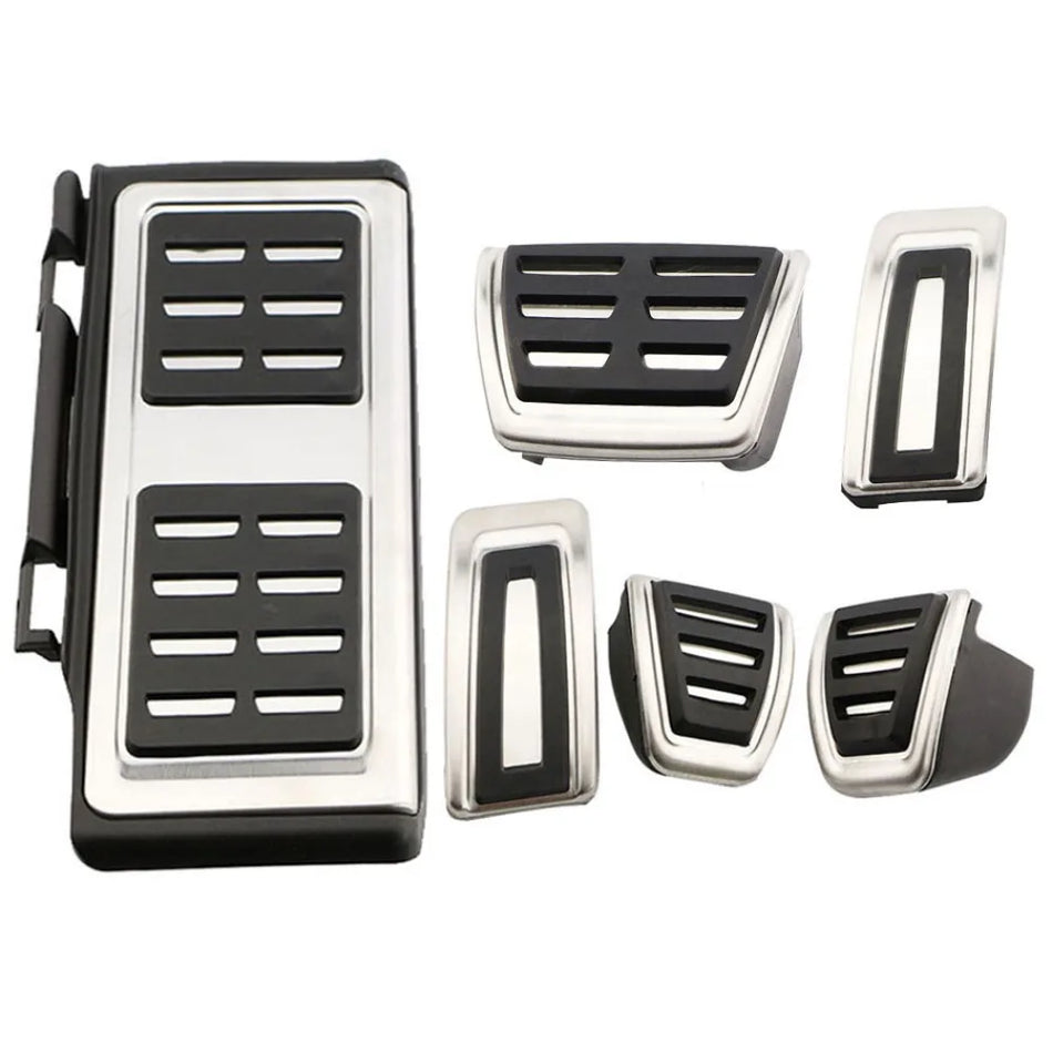 Kryty pedálů Volkswagen Golf 7 GTI MK7 Nerezová ocel, guma