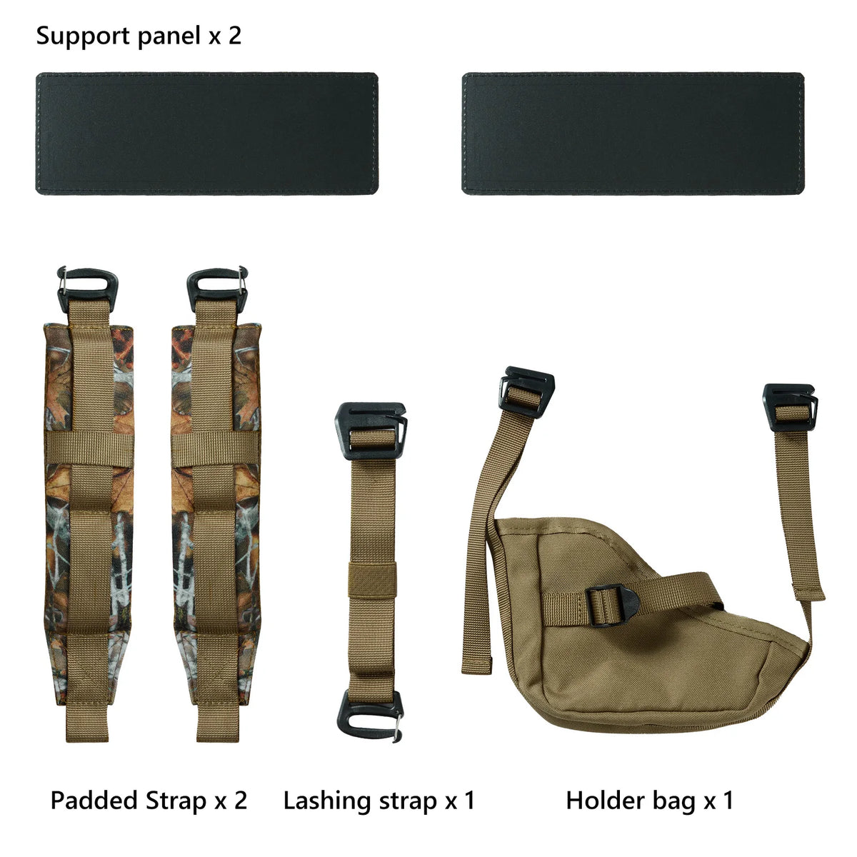 BASSDASH HP02 &ndash; Detachable Sub Bag And Bow Rifle Holder