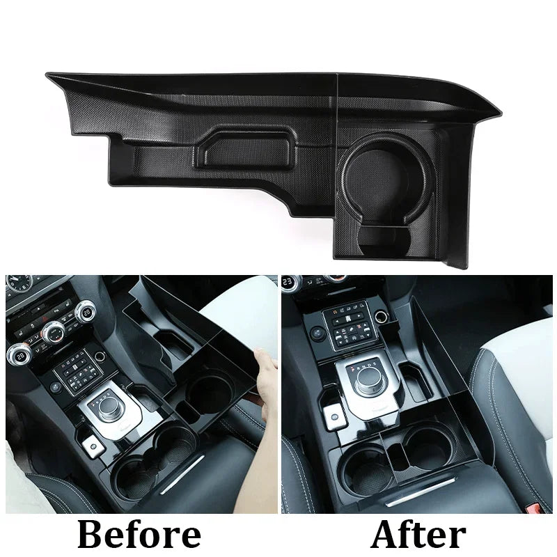 Land Rover Discovery 4 ABS Črna Središnja Kontrolna Shranjevalna Škatla