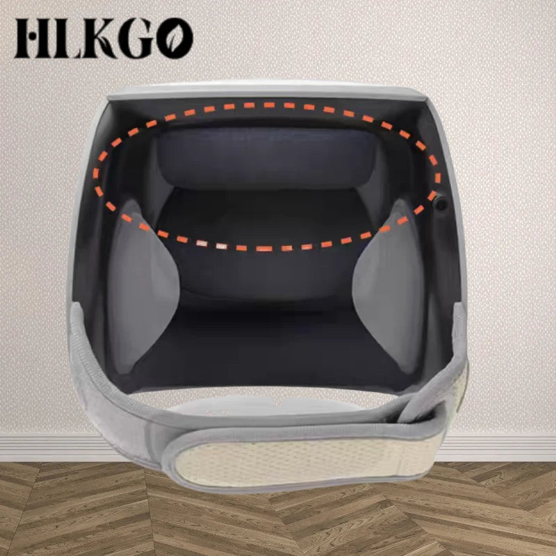 Masér kloubů kolene s tlakem vzduchu a světelnou terapií