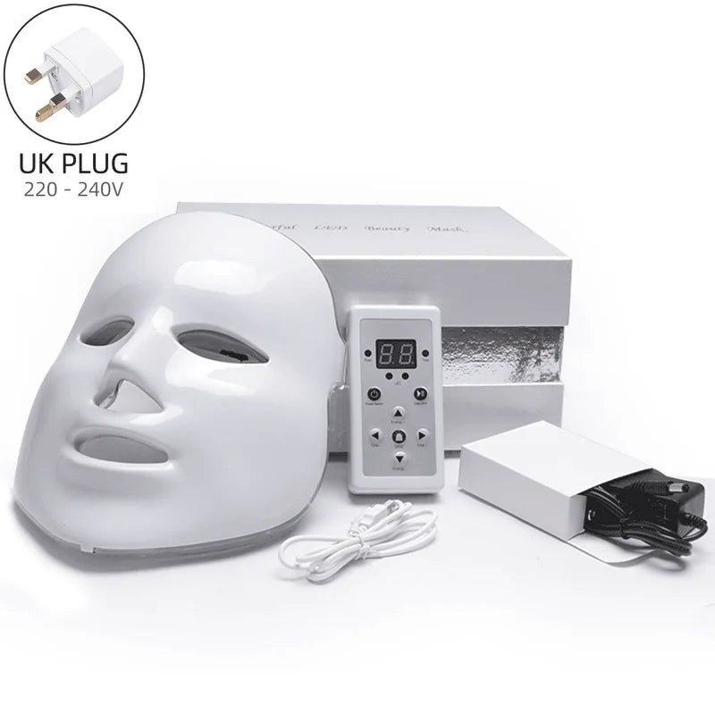 MONAI Red Light Therapy LED Mask &ndash; Whitening And Radiance UK with box
