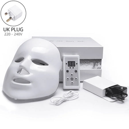 Red Light Therapy LED Mask &ndash; Professional Skin Tightening UK with box
