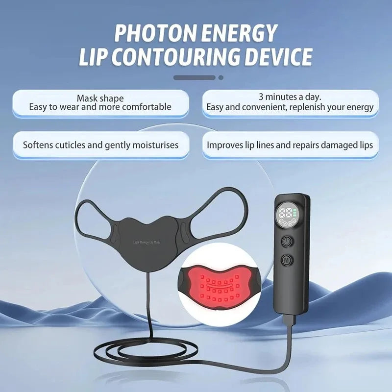Photon Infrared Red Lights Therapy Lip Mask &ndash; Four Modes