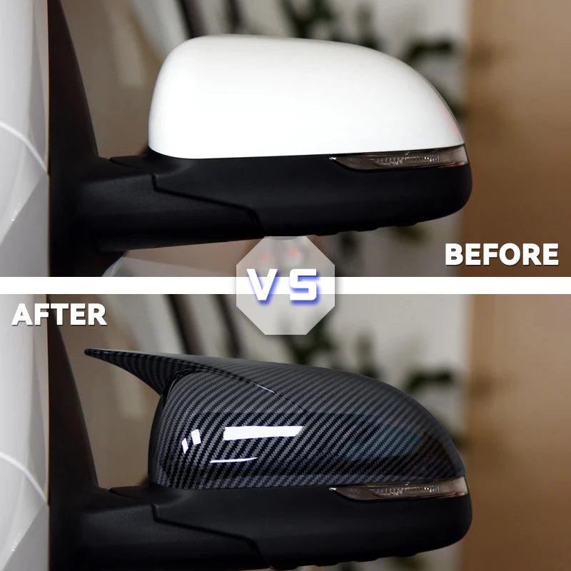 Kia Mirror Cover Carbon Exterior Trim For K2 KX Cross Rio 4