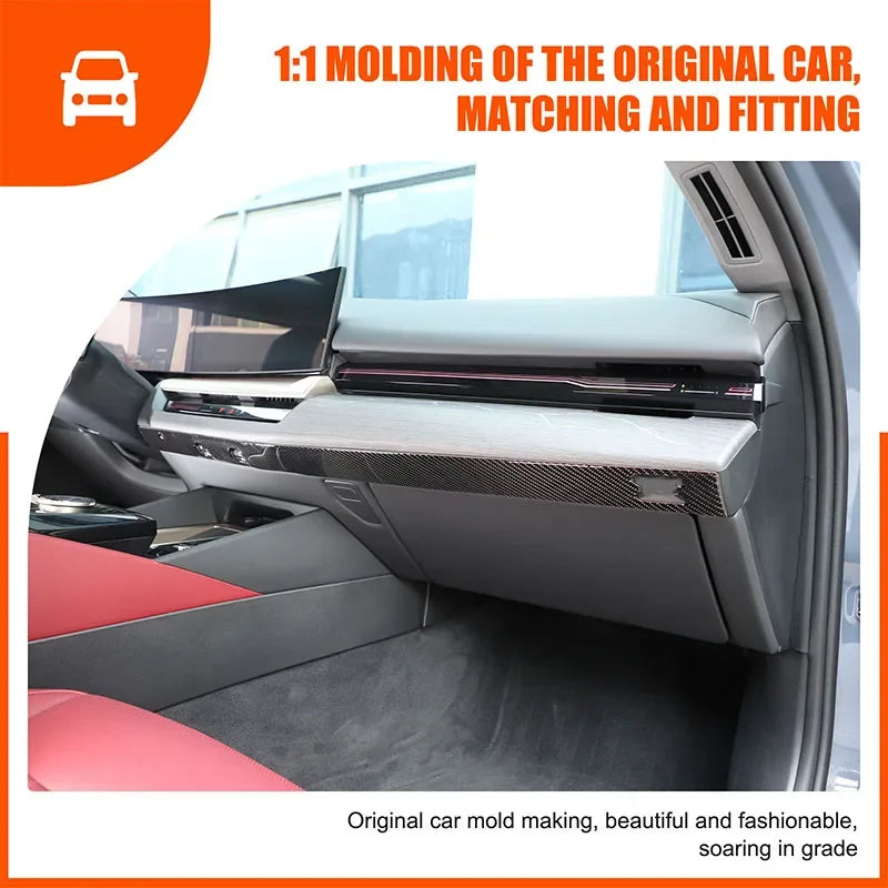 Αυτοκόλλητο Πλοήγησης από Μαλακό Άνθρακα BMW Σειρά 5 G60 2024