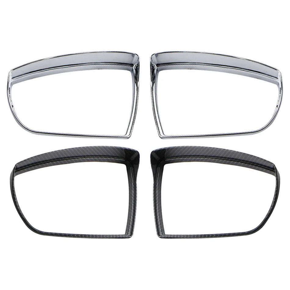 2-osainen taustapeilin sadekilven peite Ford EcoSport 2013-2021 ABS-muovinen kestävä säänkestävä viimeistely