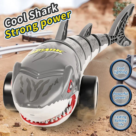 Bionic Shark RC Car &ndash; 360 Degree Rotating Remote Control
