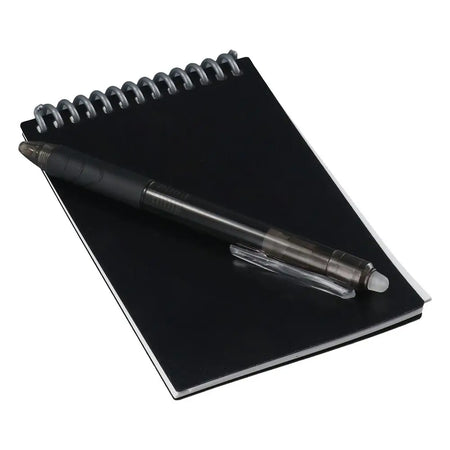 Smart Notebook Work Black Reusable Notepad | Eco-Friendly &amp; Portable Writing Pad
