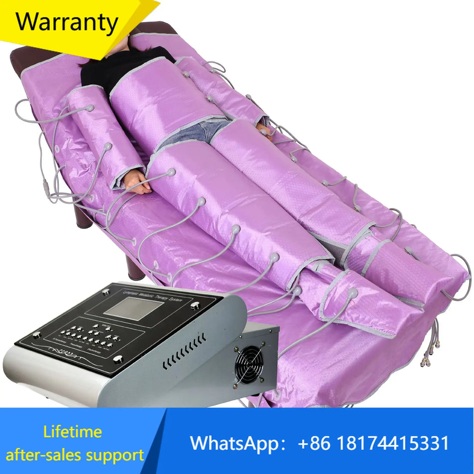 Trys Viename Limfinio Drenažo Oro Slėgio Kojų Masažuoklis