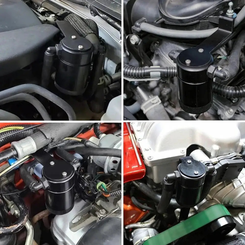 Oil Catch Can Air Oil Separator Kit Fit for 2011-2023 Ford F-150 2017-2023 Raptor 2018-2021 Expedition by InterCyprus Trading Ltd