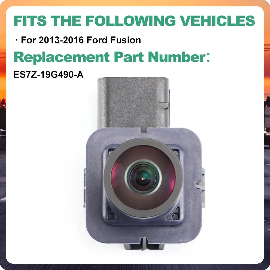 Rear View Backup Camera With Guiding Lines For Ford Fusion Mondeo MK5 by InterCyprus Trading Ltd