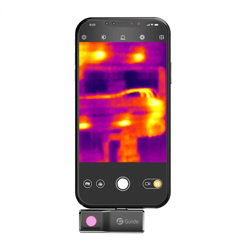 Thermal Imaging Camera for Smartphones - Infrared Thermal Imager for iPhone &amp; Android, Inspection &amp; Repair Tool