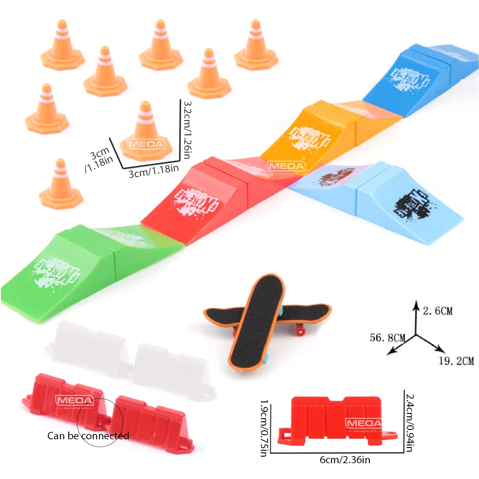 Profession Finger Boarding DIY Ramp - Great Starter Kit