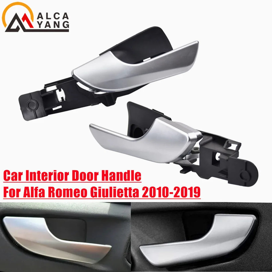 Mão de Porta Interior Cromada Para Alfa Romeo Giulietta 2012-2018