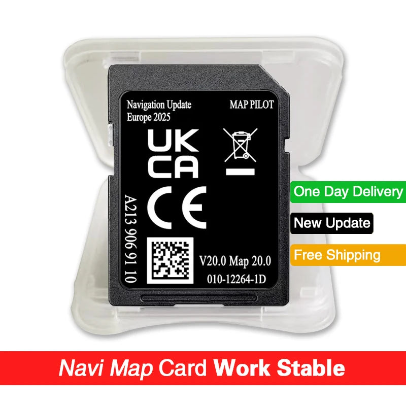 Map Pilot A213 V20 Europe Sat Nav SD Card &ndash; Anti Fog Film