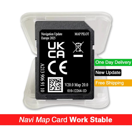 Map Pilot A213 V20 Europe Sat Nav SD Card &ndash; Anti Fog Film