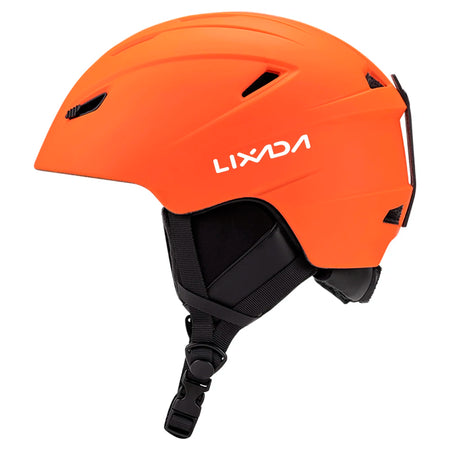 LIXADA Integrated Warm Ski Helmet &ndash; Lightweight Comfort Orange / L