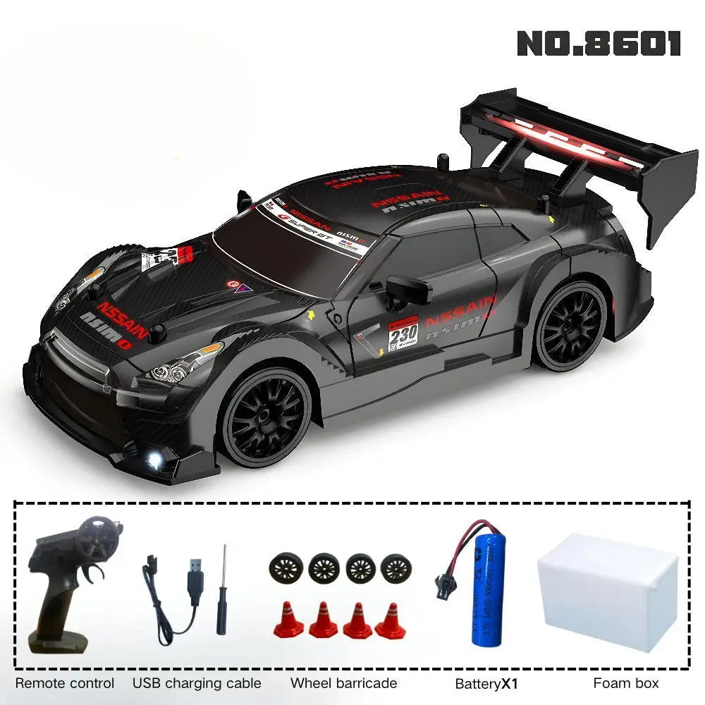 GTR Mustang AE86 1:24 Remote Control Drift Racing Car for Kids 8601-Foam box