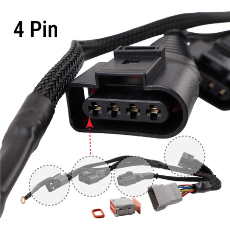 PIKBUK NEW Ignition Coil Wiring Harness 1.8T Turbocharged Loom for Audi VW 1.8T 034-701-0004 06B998018T by InterCyprus Trading Ltd