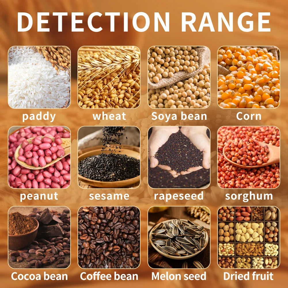 Multi Language Grain Moisture Meter &ndash; 37 Grains Supported