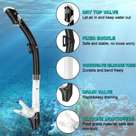 Professional Panoramic Snorkeling Gear Set for Adults | JoyMaySun