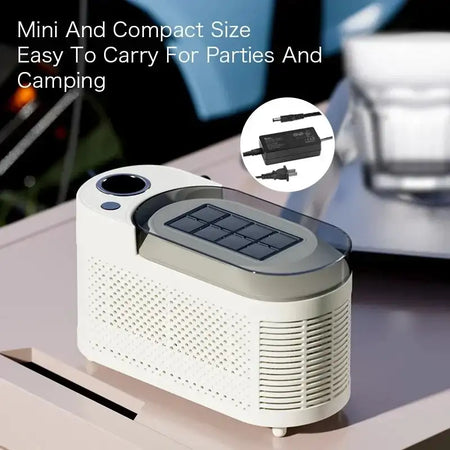 Portable Cube Ice Maker For Home Office Car 12V 110V 220V