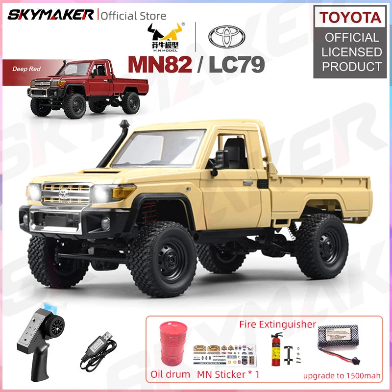 1:12 RC Car Skymaker MN82 Retro LC79 4WD RTR Truck