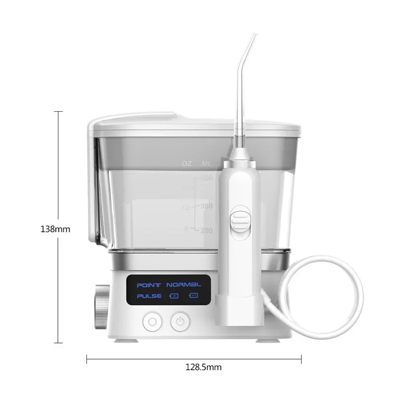 Rechargeable Oral Irrigator &ndash; Four Modes 600ml Flosser Tip