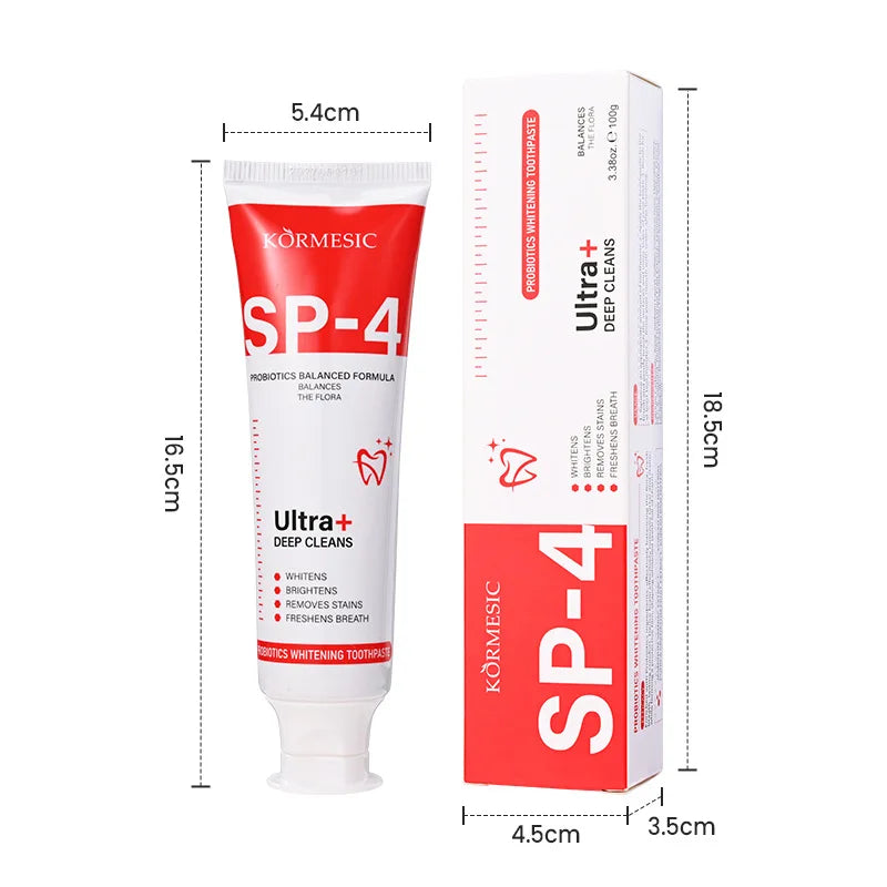 SP-4 Probiotics Brightening Toothpaste &ndash; Effective Stain Removal