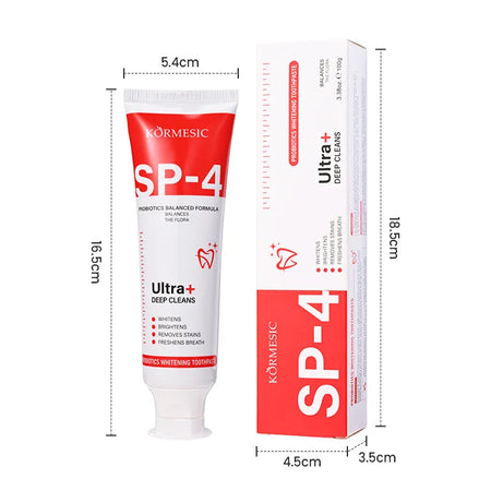 SP-4 Probiotics Brightening Toothpaste &ndash; Effective Stain Removal
